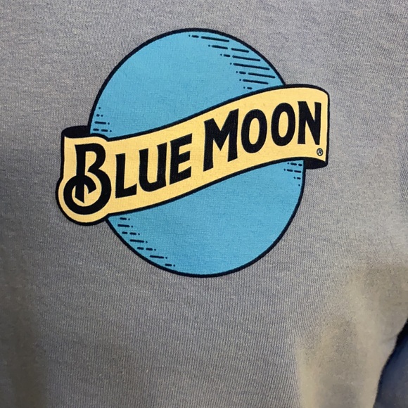 Blue moon long sleeve tshirt size large - Picture 2 of 7